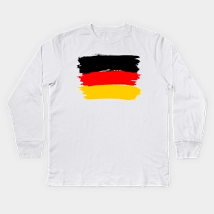 Germany Flag Kids Long Sleeve T-Shirt